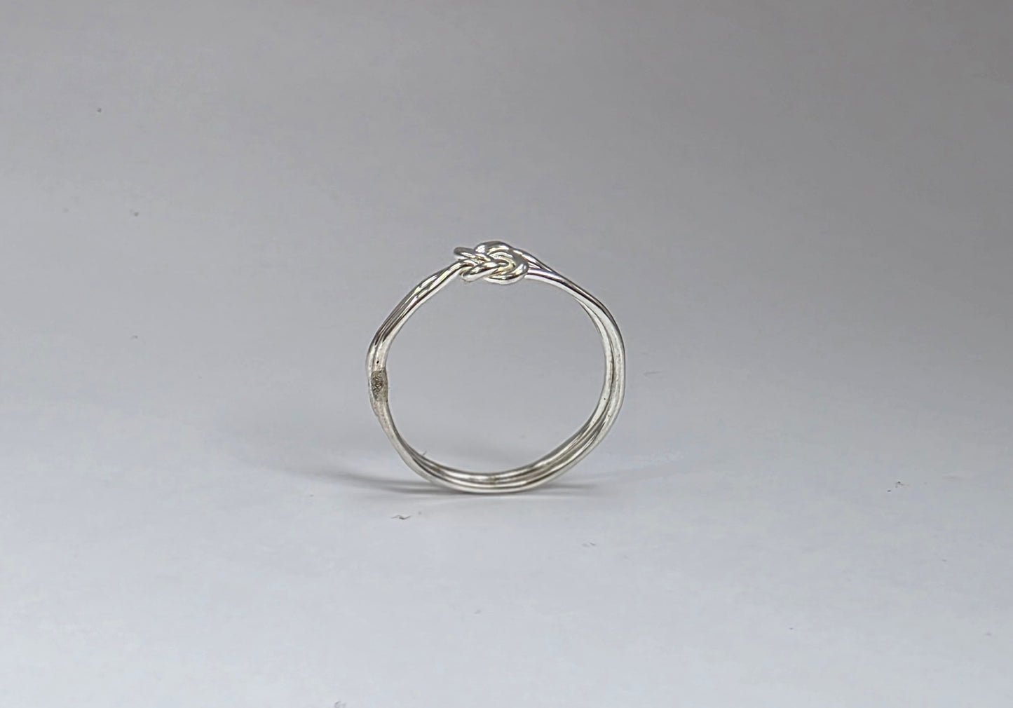 Sterling Silver knot ring