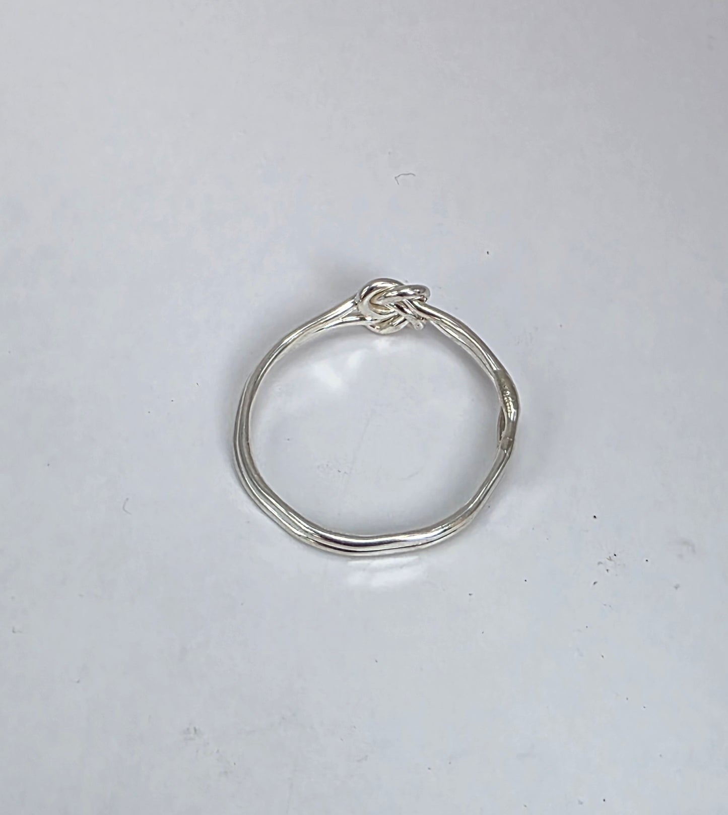 Sterling Silver knot ring