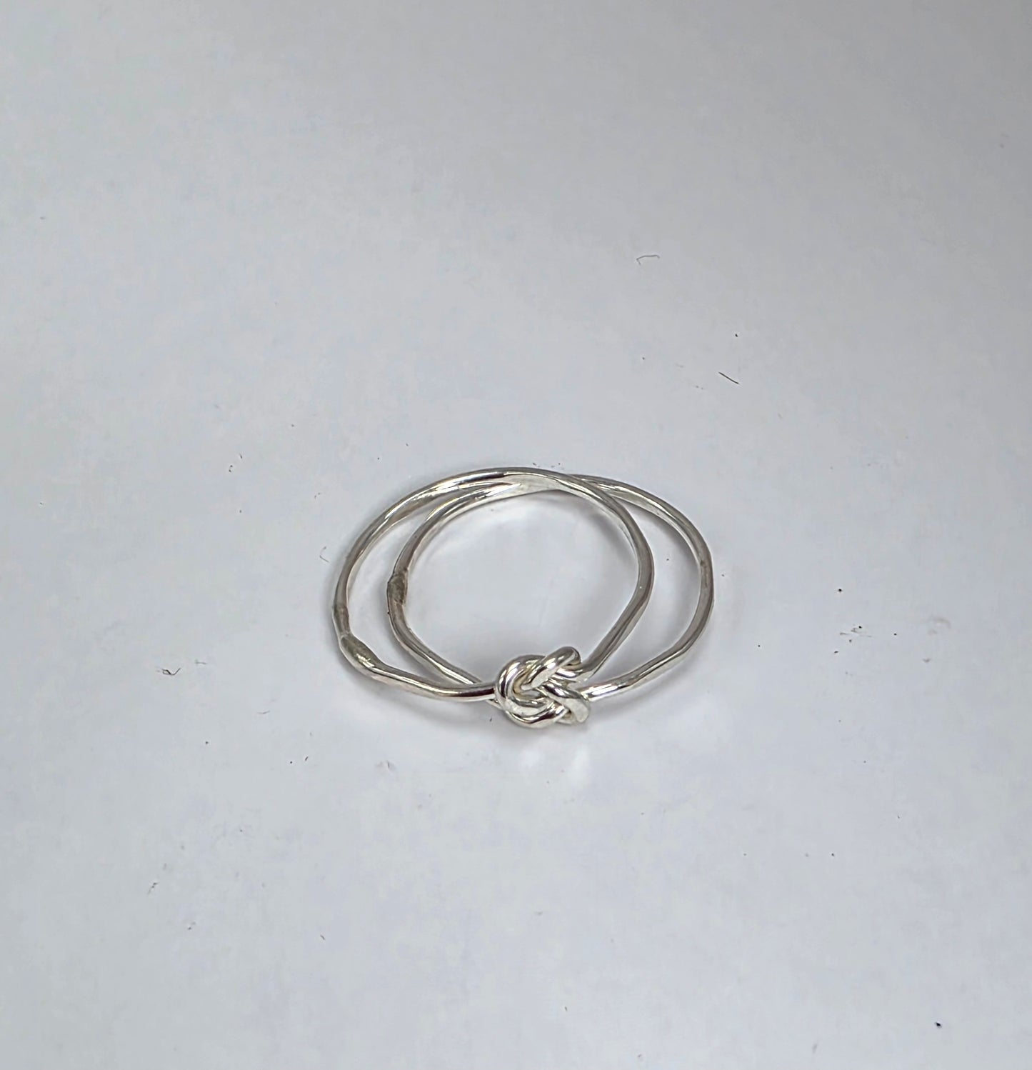 Sterling Silver knot ring