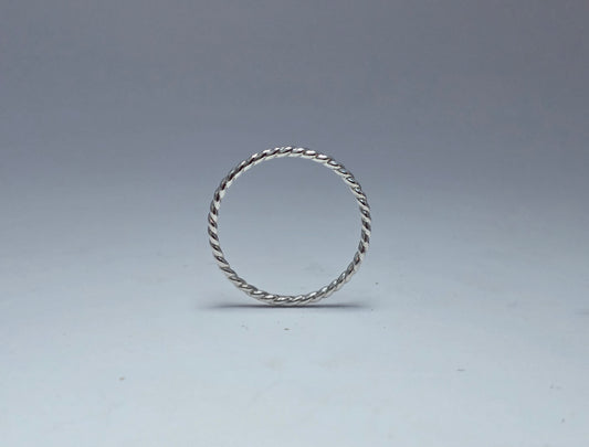 Sterling Silver textured ring