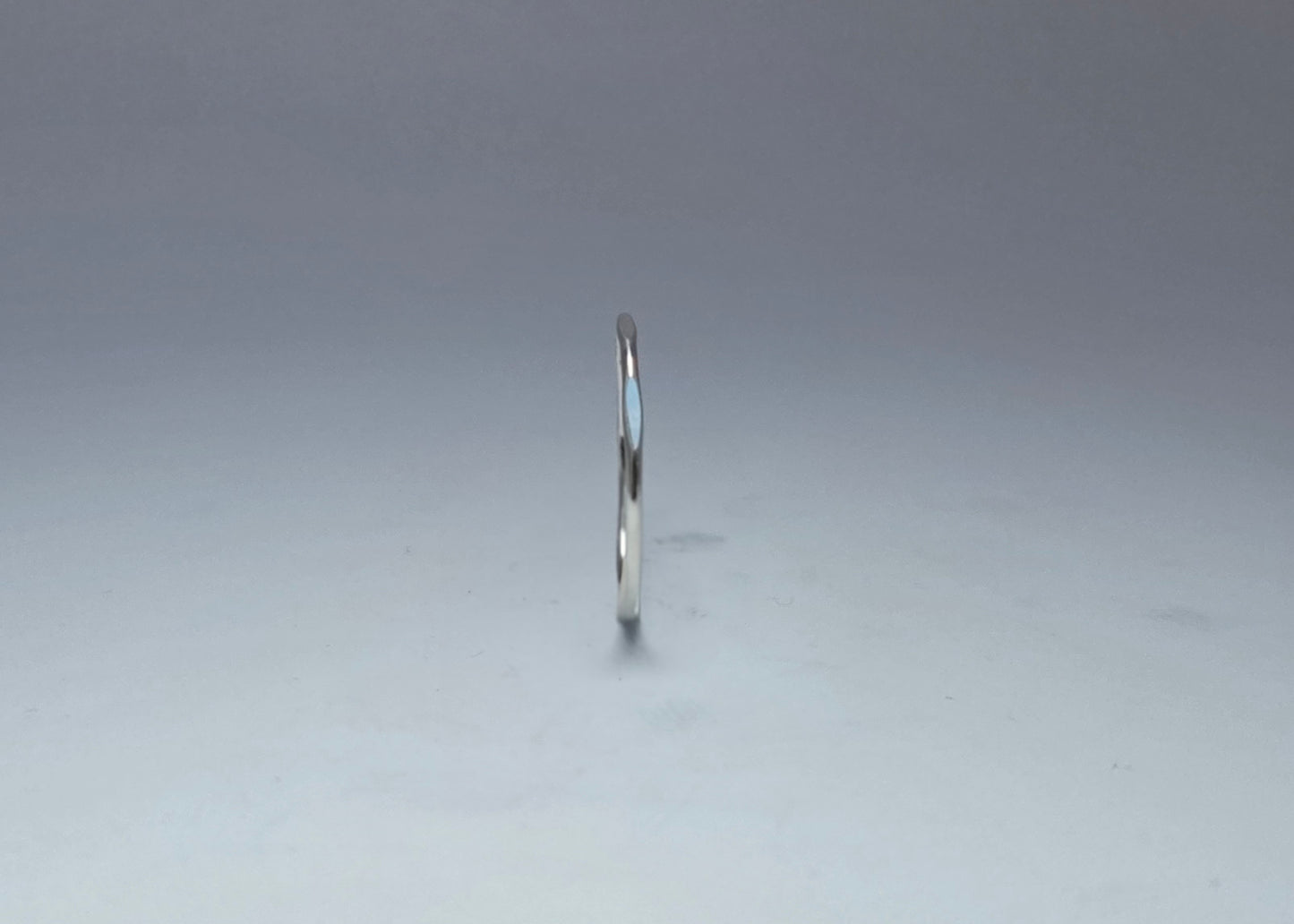 Sterling Silver hammered ring
