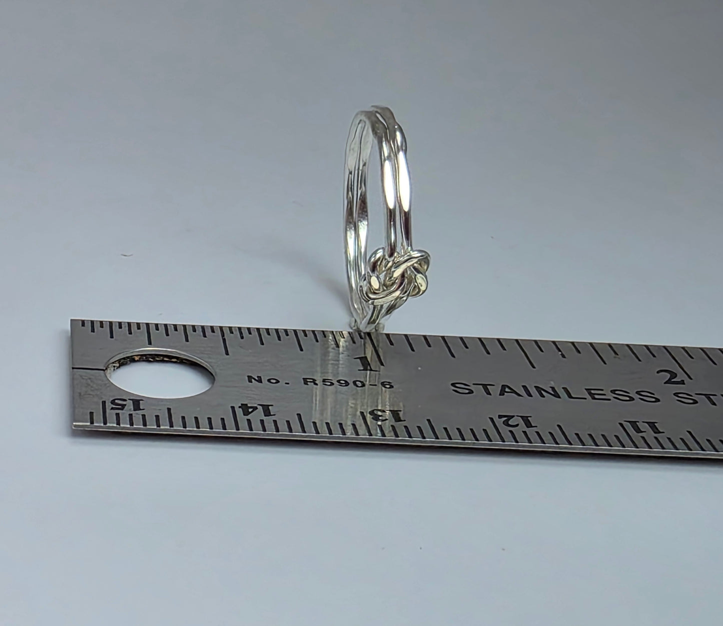 Sterling Silver knot ring